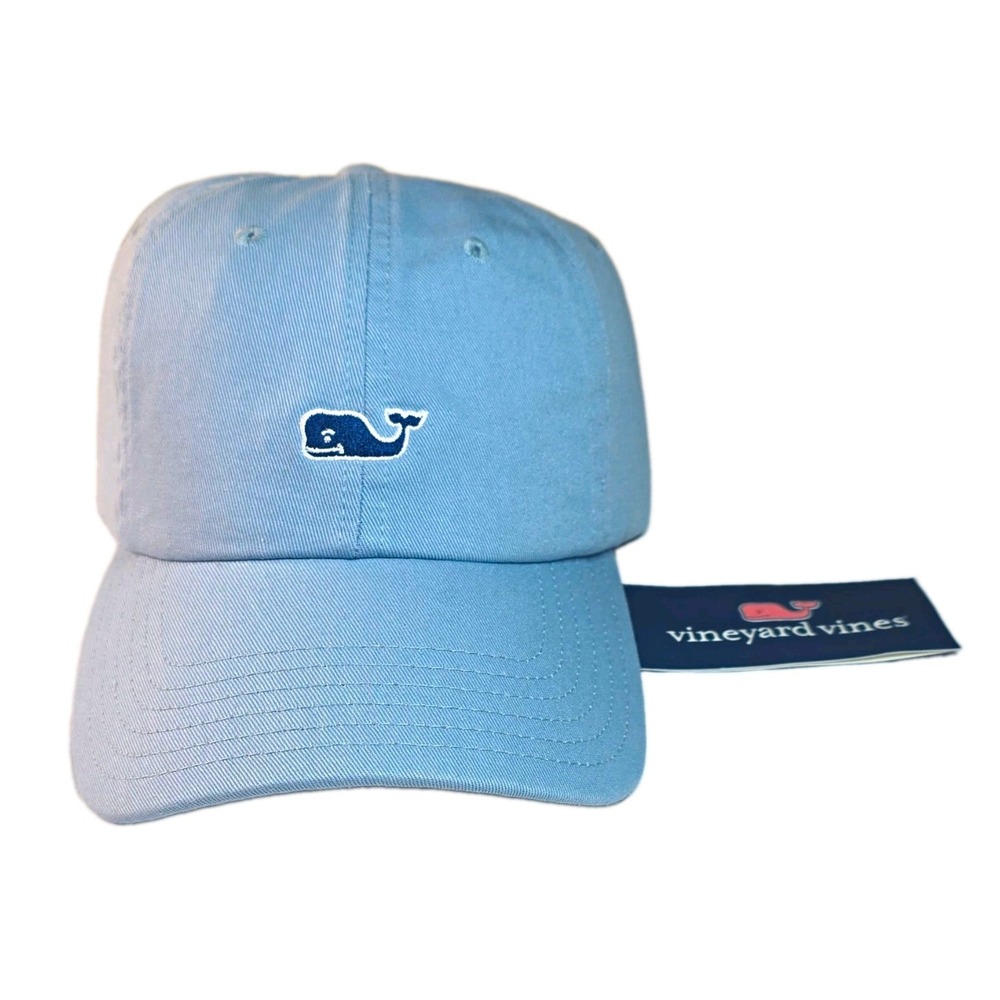 NWT Vineyard Vines Whale Logo Baseball Hat Cap Barracuda Blue NextEra Energy 1SZ